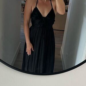 Zara Black Backless Dress